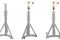 RAV Mobile Column Lift. Stands